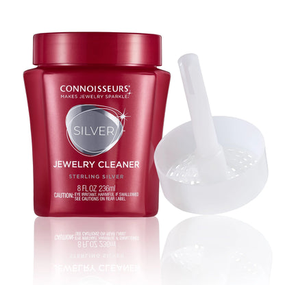 Silver Jewelry Cleaner, Liquid Dip Jewelry Cleaner in Red Jar