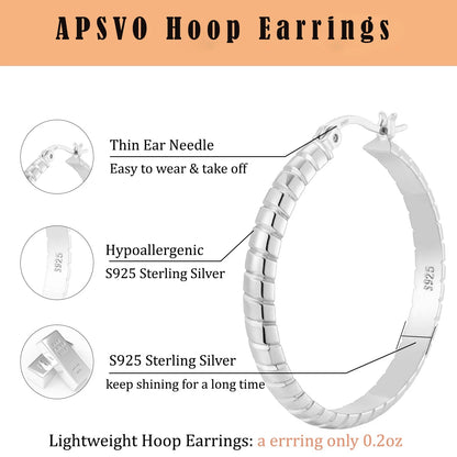4 Pairs Small Hoop Earrings for Women, Silver Small Cubic Zirconia Huggie Hypoallergenic Earrings Set for Multiple Piercing, Dainty Cartilage Earrings for Women Birthday Christmas Gifts