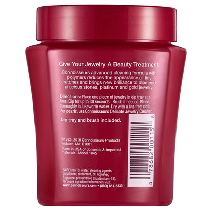 Fine Jewelry Cleaner for Cleaning Gold, Platinum, Diamonds and Precious Gemstones
